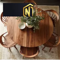 BỘ BÀN ĂN GỖ ĐƠN GIẢN NGỌC THỊNH - BA05